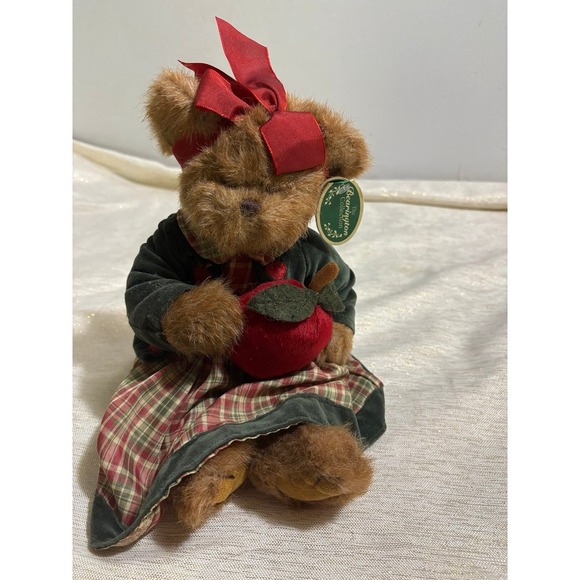 Bearington Collection Granny Smith" teddy bear - Picture 3 of 9